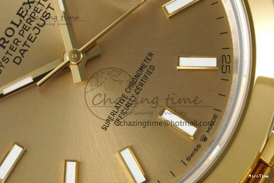 MiroTime 0124 Breathable DateJust 41 SS YG Polished Bezel KING 1:1 Best Edition 904L Steel YG Dial on Jubilee Bracelet VR 2221